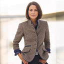 Chic Women's Blazer with Stylish Button Accents