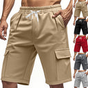 Stylish Women's Cargo Shorts with Elastic Waistband & Side Pockets