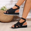 Chic Women's Platform Sandals with Stylish Strap Design