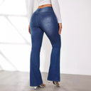Vintage High-Waisted Bootcut Women's Jeans