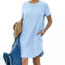 Chic Women's Dress with Handy Pockets