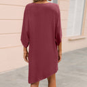 Chic Women's Oversized Tunic Dress with Side Slits