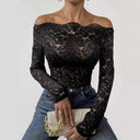 Romantic Long Sleeve Lace Top for Women
