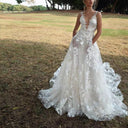Exquisite Lace Bridal Gown for Women