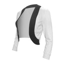 Chic Women's Blazer Jacket with Modern Design and Contrast Accents