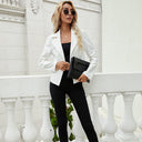 Chic Women's Slim Fit Blazer with Handy Pockets