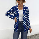 Chic Women's Polka Dot Blazer