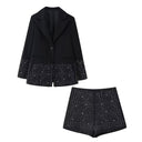 Chic Glittering Ladies' Shorts for Stylish Looks