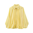 Sophisticated Pleated Blouse for Women