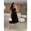 Chic Strapless Cocktail Dress for Women