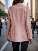 Chic Houndstooth Blazer for Women