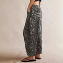 Leopard Print Summer Trousers for Women