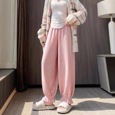 Chic Shiny Palazzo Pants for Women