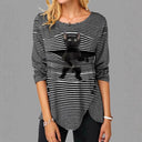 Cat Design Women's T-Shirt for Everyday Wear