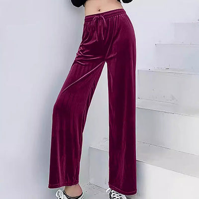 Chic Women's Pants with Elastic Waistband