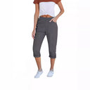 Stylish Women's Cargo Pants with Elastic Waistband and Handy Pockets