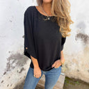 Chic Polka Dot Women's Blouse