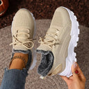 Women's Fleece-Lined Cozy Sneakers