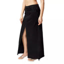 Chic Women's Denim Skirt with Slit Design
