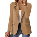 Chic Women's Blazer with Contemporary Cut