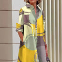 Chic Women's Shirt Dress with Trendy Design