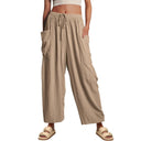 Stylish Women's Harem Pants with Side Pockets