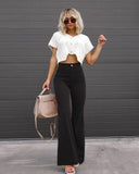 High-Waisted Flared Jeans for Women