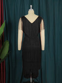 Chic Fringe Dress for Women