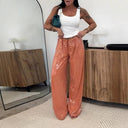 Stylish Glitter Palazzo Pants for Women