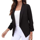 Chic Asymmetric Blazer for Women