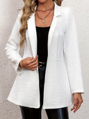 Chic Women's Structured Blazer Jacket