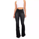 Chic High-Waisted Bootcut Jeans for Women
