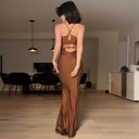 Chic Ladies Long Shift Dress in Stylish Fabrics