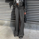 High-Waisted Flared Trousers for Women