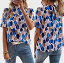 Chic Women's Blouse with Trendy Patterns