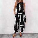 Chic Women's Blouse Set with Trendy Design