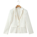 Stylish Women's Blazer Jacket with Ample Pockets
