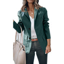 Chic Women's Blazer with Dual Pockets