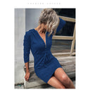 Women's Stylish Hooded Dress with Zipper and Adjustable Waist