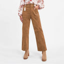 Chic High-Waisted Pleated Trousers for Women