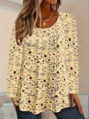 Floral Accent Blouse for Women