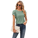 Ruffled Sleeve Lace Blouse for Women