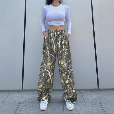 Women's Camouflage Outdoor Cargo Pants