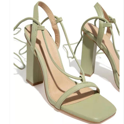 Ladies Elegant High Heel Sandals with Multifunctional Straps Heidi-Fashion
