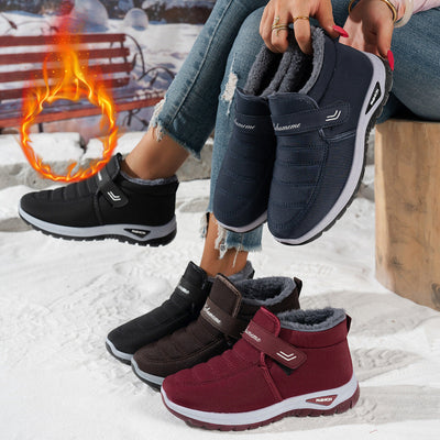 Fleece-Lined Women's Sneakers for Style