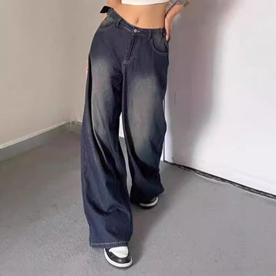 High-Waisted Relaxed Fit Women's Denim