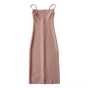 Chic Long Evening Dress with Alluring Slit