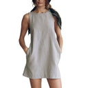 Stylish Summer Linen Dress for Women