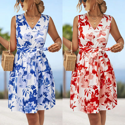 Floral Swing Dress for Women