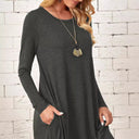 Chic Maxi Dress with High Hem for Women
